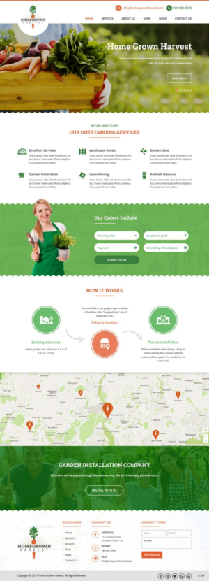 Web Design par pb pour ce projet | Design : #13387887