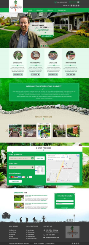 Web Design par bdesigner9 pour ce projet | Design : #13337283