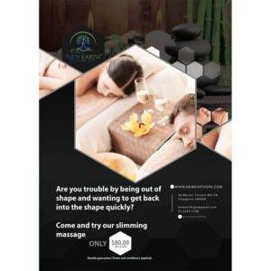 Poster Design by Gus for New Earth Spa | Design #13362034