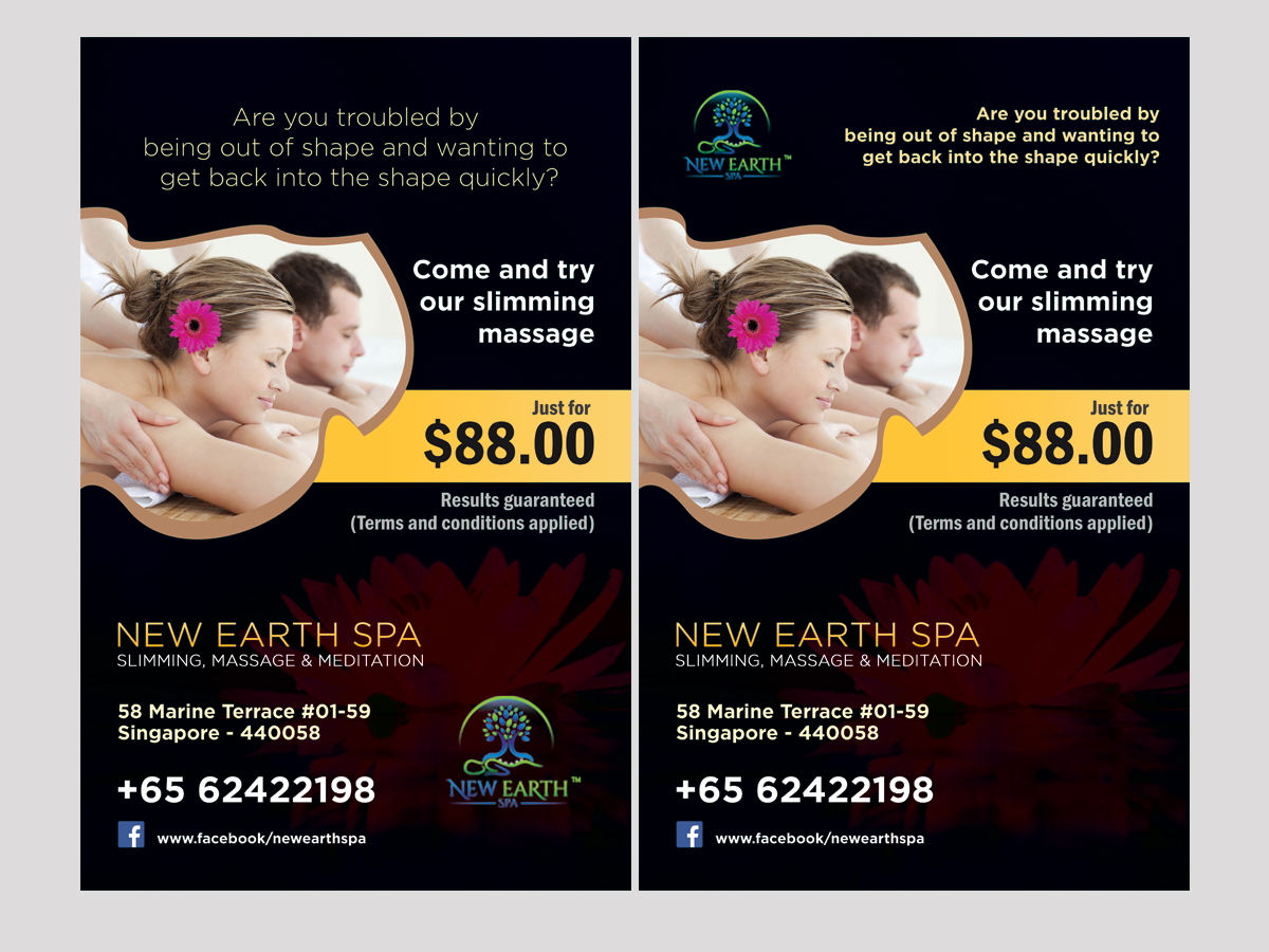 Poster Design by LeonFX for New Earth Spa | Design #13361759