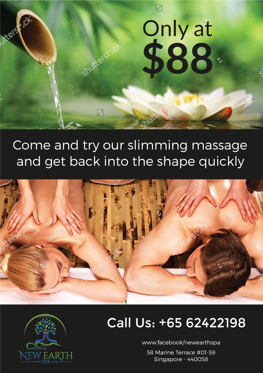 Poster Design by christarad for New Earth Spa | Design #13374167