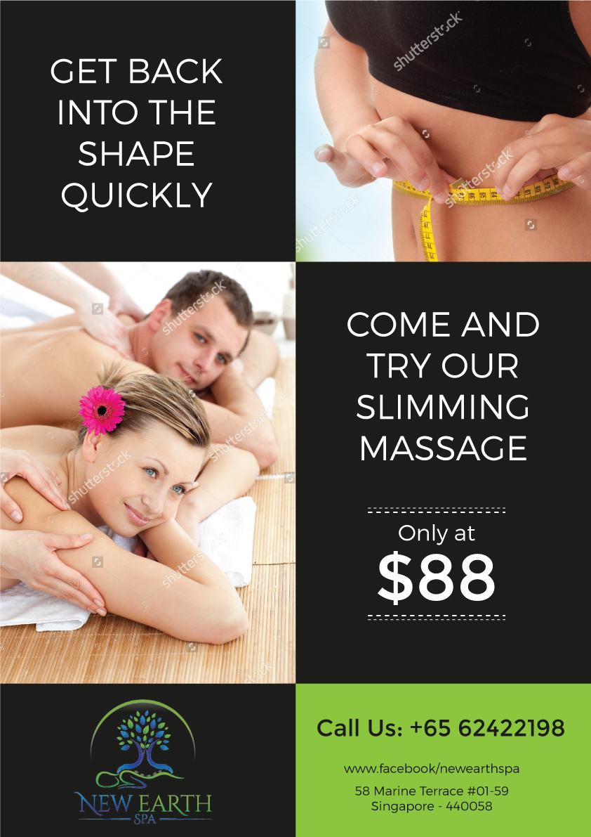 Poster Design by christarad for New Earth Spa | Design #13543546