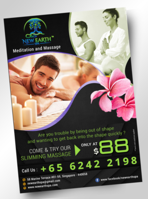 Poster Design by SD WEBCREATION for New Earth Spa | Design #13374309