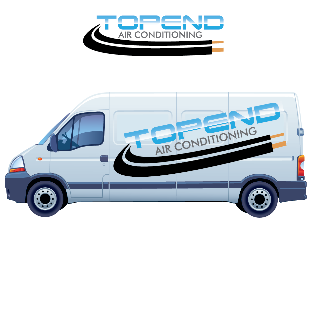 Logo Design by jonnson for Top End Air Conditioning | Design #13361036