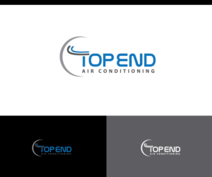 Logo Design by webeezine for Top End Air Conditioning | Design: #13351243
