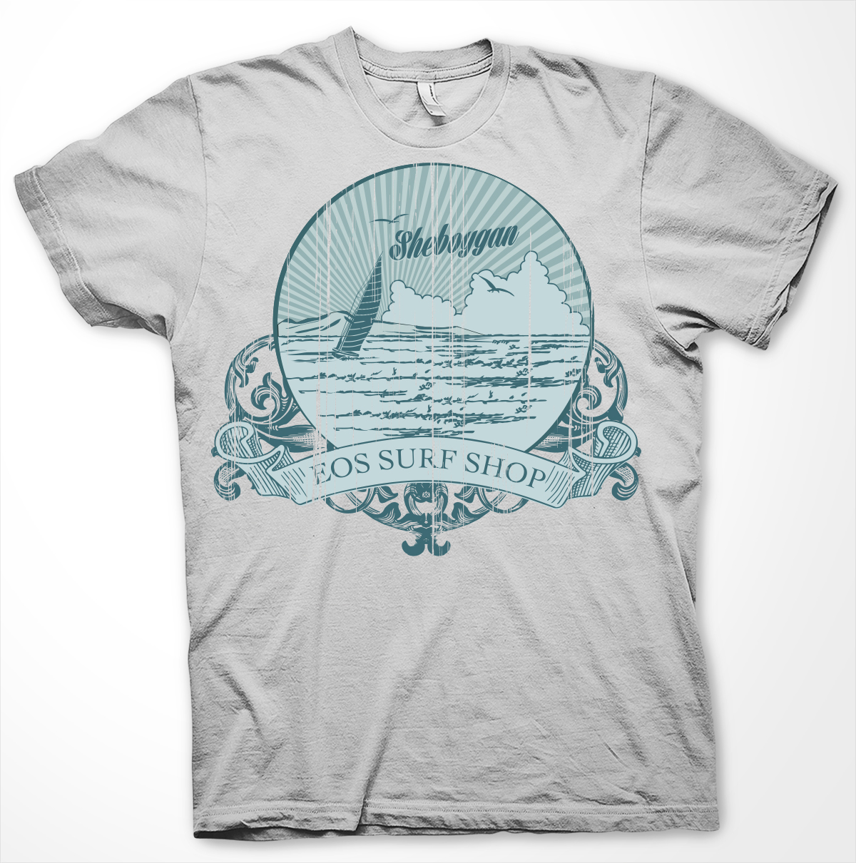 T-shirt Design by Pranit for EOS Surf Shop | Design: #2523134