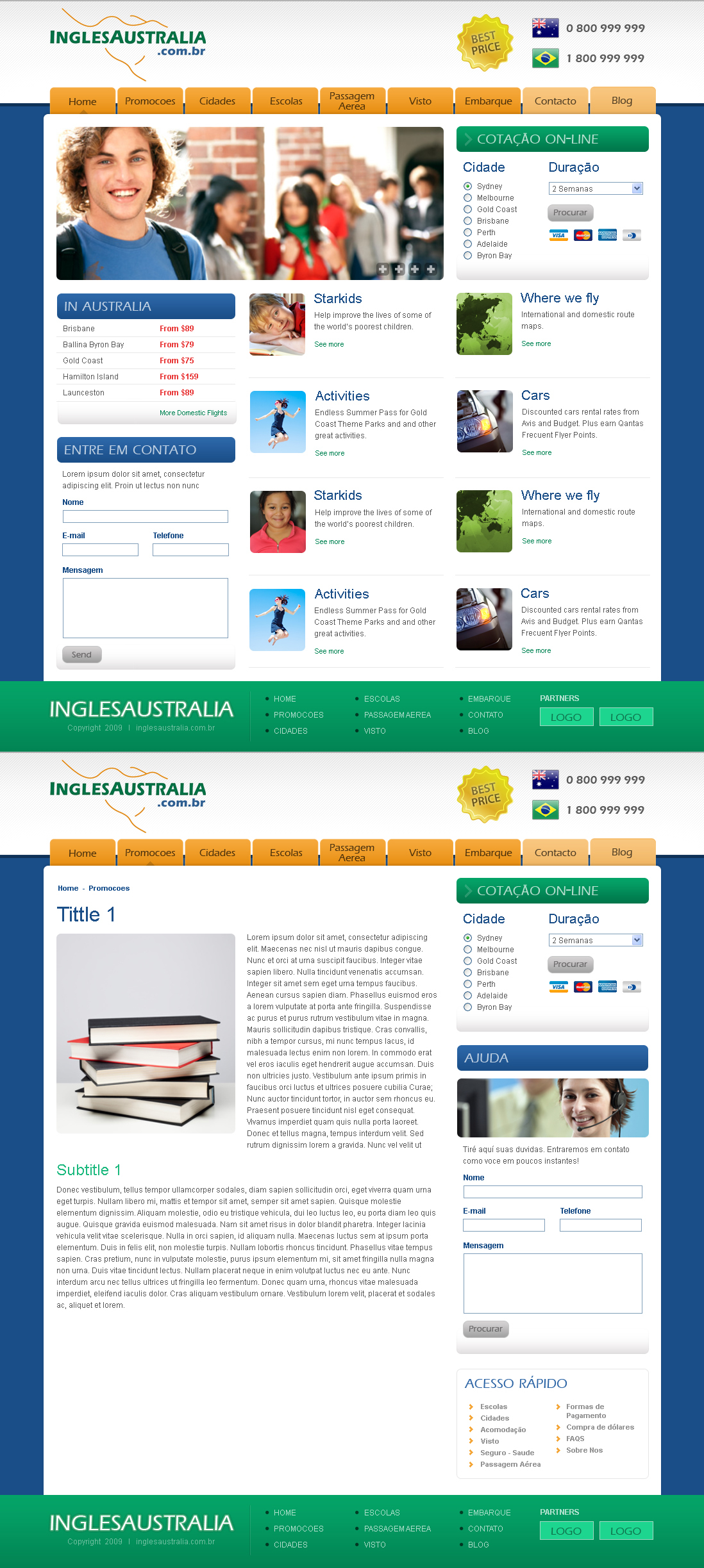 Web Design by Dayiskuan for Nacho Media | Design #32764