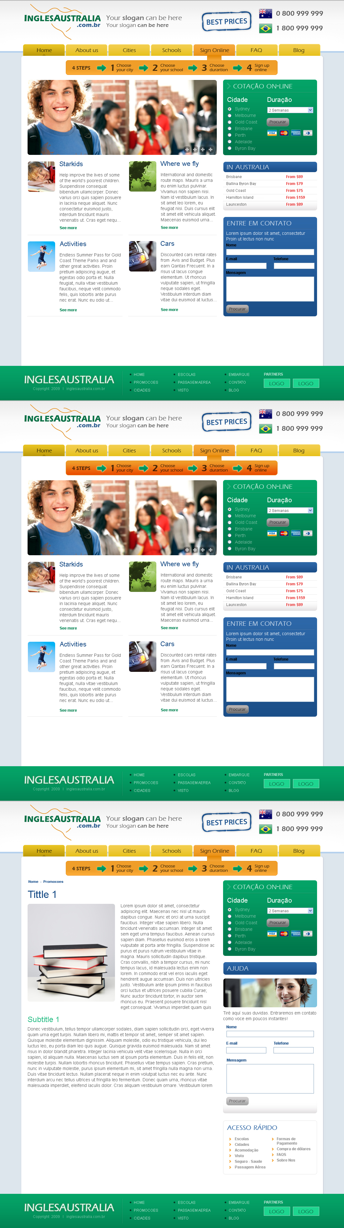Web Design by Dayiskuan for Nacho Media | Design #36625