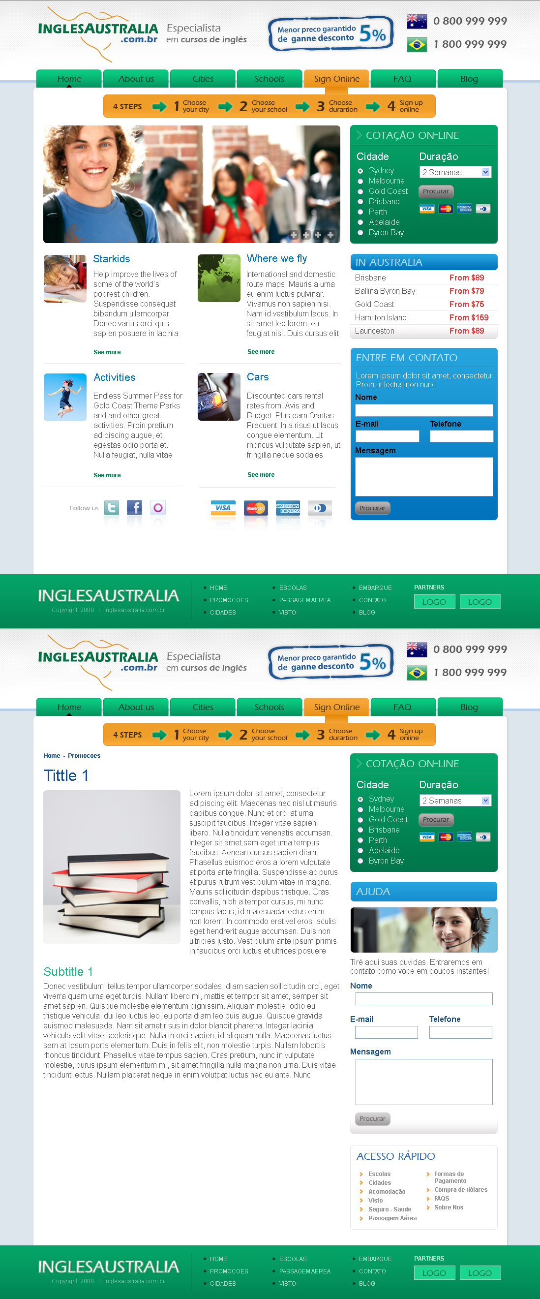 Web Design by Dayiskuan for Nacho Media | Design #39779