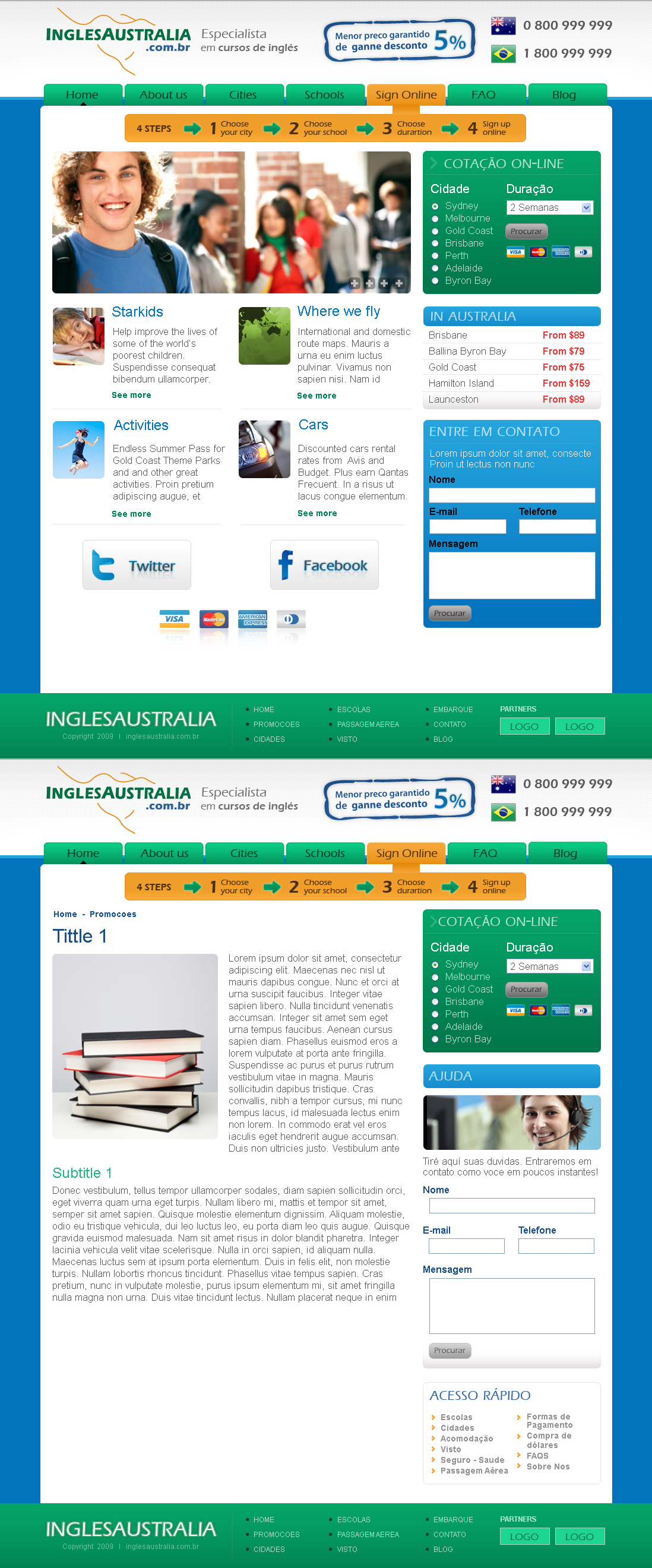 Web Design by Dayiskuan for Nacho Media | Design #40748