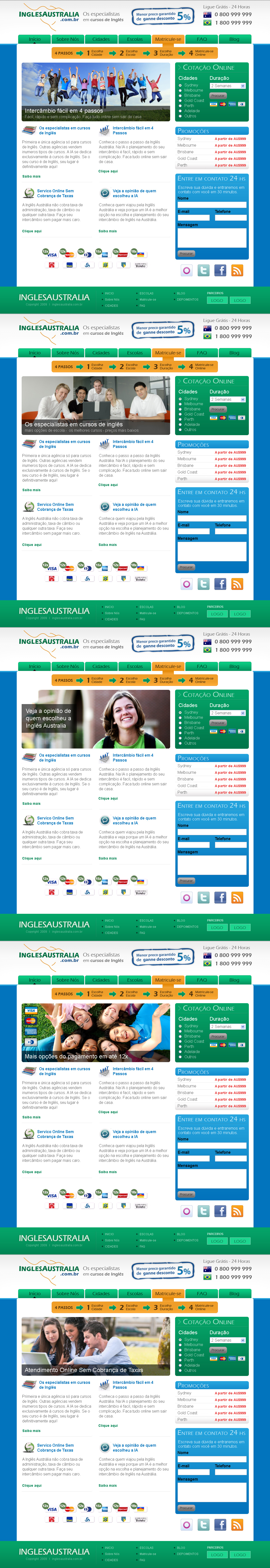 Web Design by Dayiskuan for Nacho Media | Design #48332
