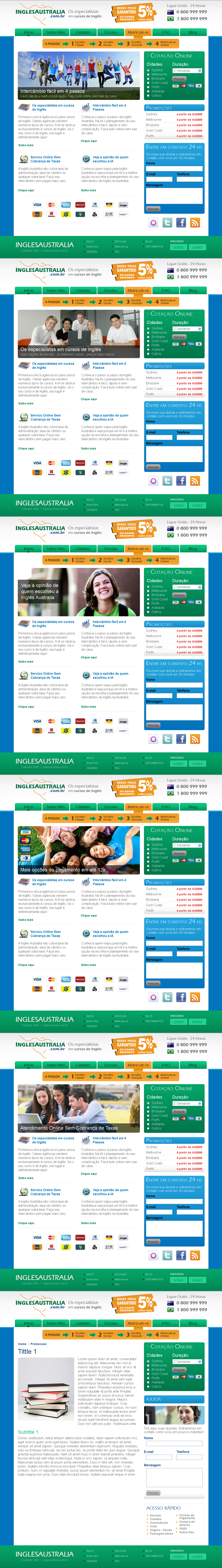 Web Design by Dayiskuan for Nacho Media | Design #52824