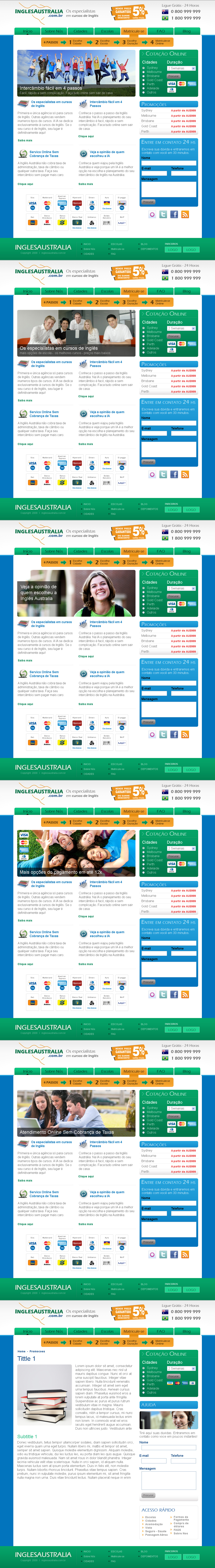 Web Design by Dayiskuan for Nacho Media | Design: #53941