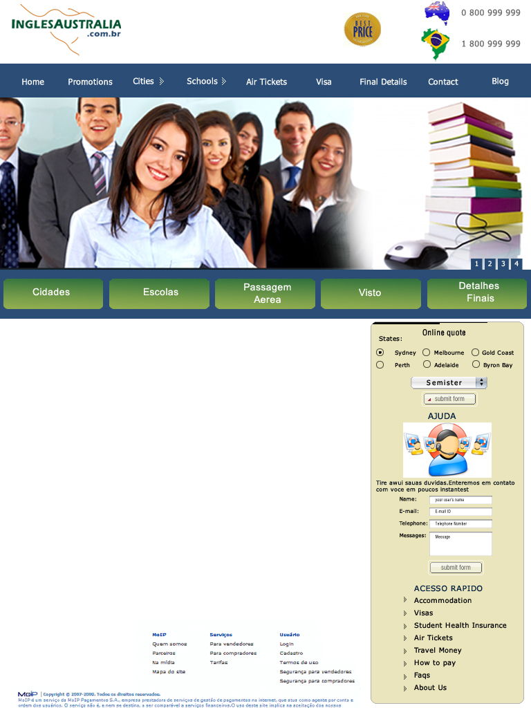 Web Design by achanta advertising for Nacho Media | Design #33193