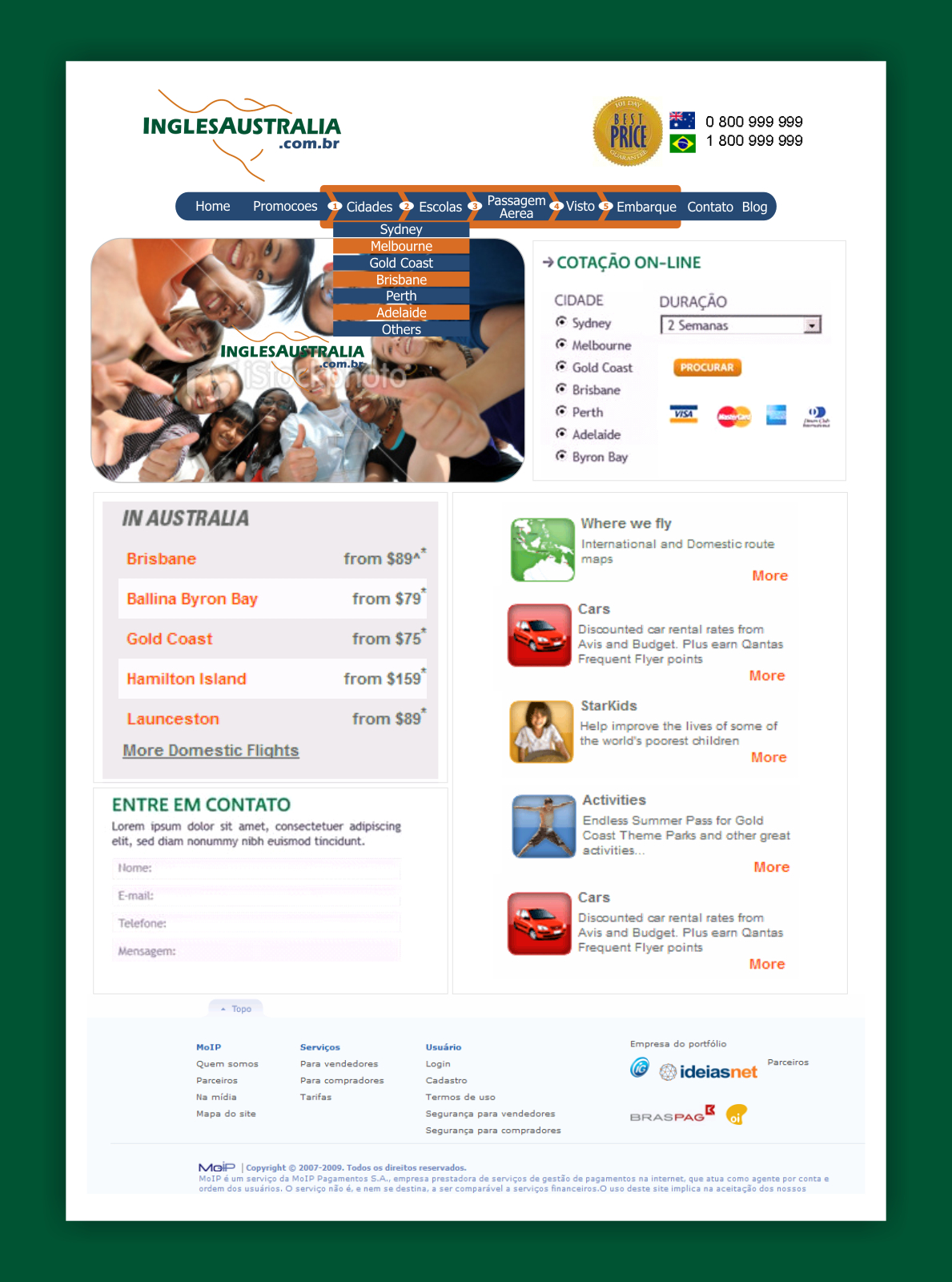 Web Design by SiddKidd for Nacho Media | Design #33045