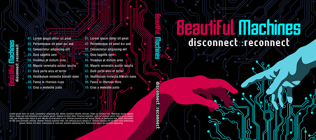 Design de Pochette de CD par Razzvan pour Beautiful Machines | Design #2504339