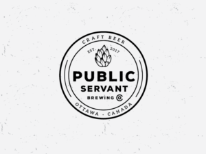 Logo Design by Mandy Illustrator for Public Servant Brewing Co | Design: #13920420
