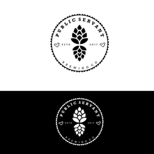 Logo Design by SteffySummer for Public Servant Brewing Co | Design: #13980002