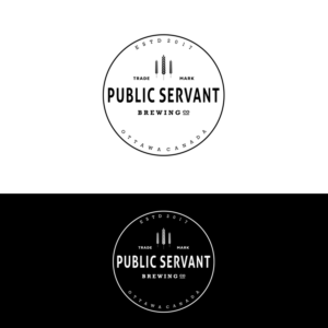 Logo Design by SteffySummer for Public Servant Brewing Co | Design: #13980231