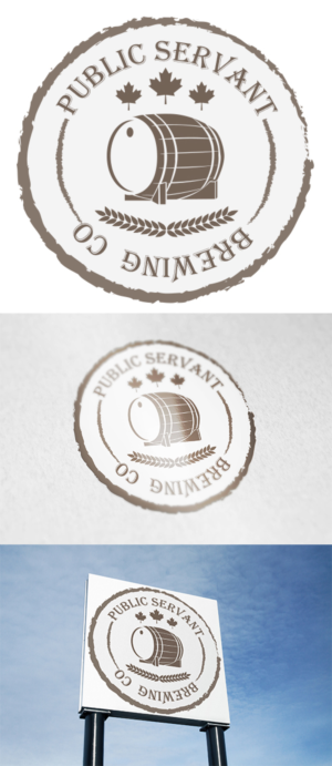 Logo Design by mk1651090 for Public Servant Brewing Co | Design: #13949267