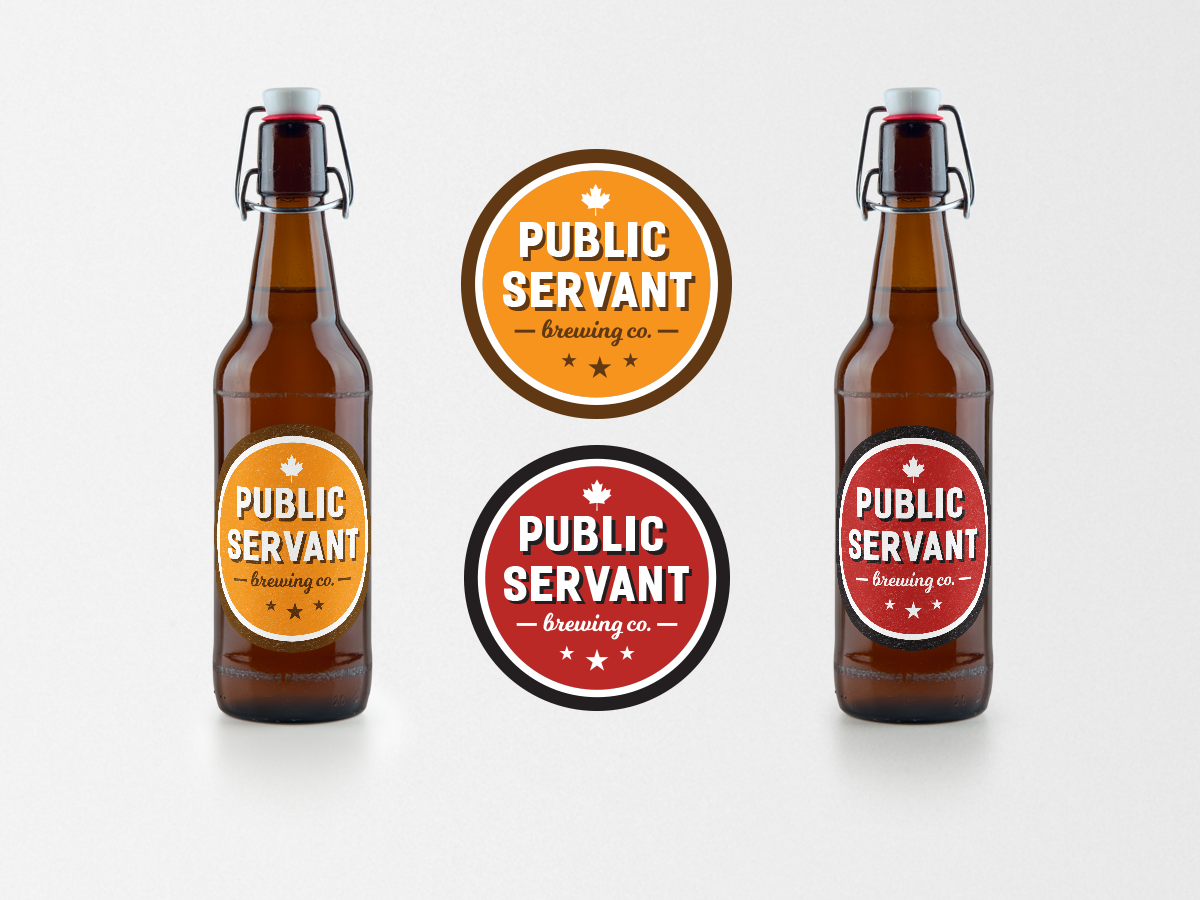 Logo Design by leemeldavid for Public Servant Brewing Co | Design #13980129