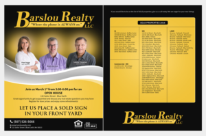 Flyer Design by Gfx.26™ for Barslou Realty, LLC | Design: #13504384