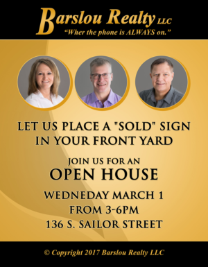 Flyer Design by VEGA-Designs for Barslou Realty, LLC | Design: #13473139