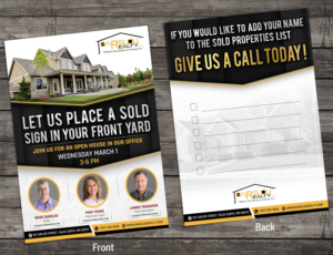 Diseño de Flyer por SD WEBCREATION para Barslou Realty, LLC | Diseño #13409927