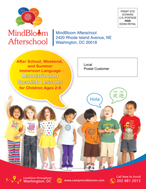 Design de Flyer par - SWING - pour MIndBloom Preschool | Design : #13620200