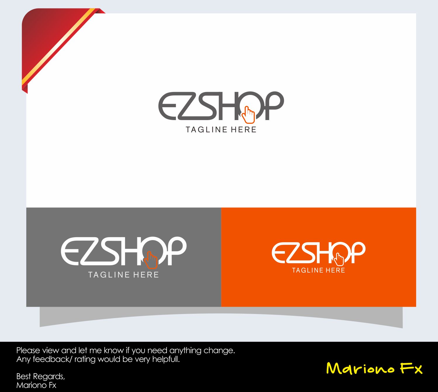 Logo Design by Mariono Fx for Orange Media Group | Design #13448370