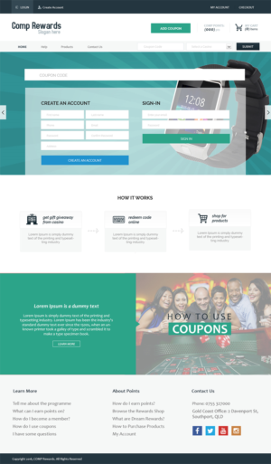 Web Design by primarydesigner2k9 for Comp Trading | Design #13745480