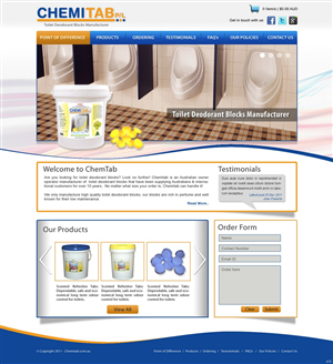 Web Design by pb for this project | Design: #544019
