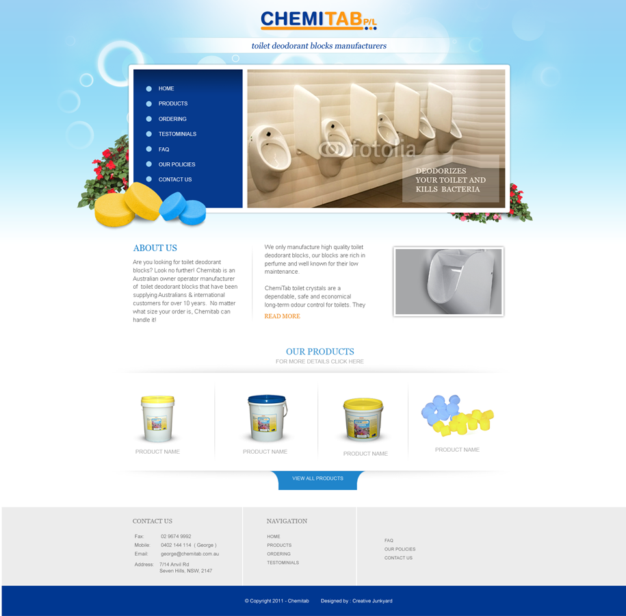 Web Design by Devender Sharma for this project | Design #569722