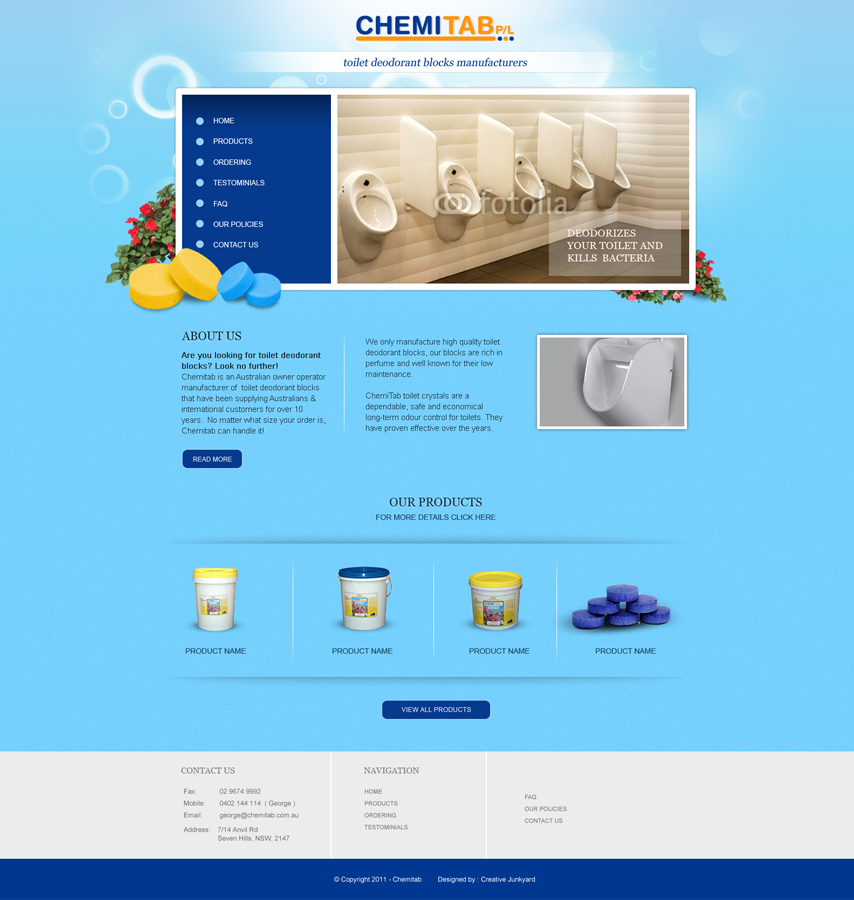 Web Design by Devender Sharma for this project | Design #570298