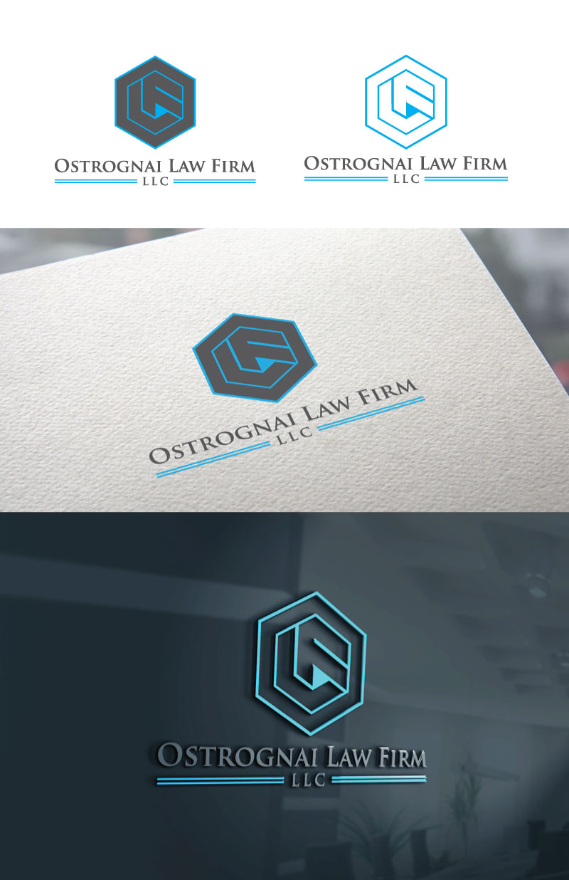 Logo Design by futurism for Ostrognai Law Firm, LLC | Design #13350515