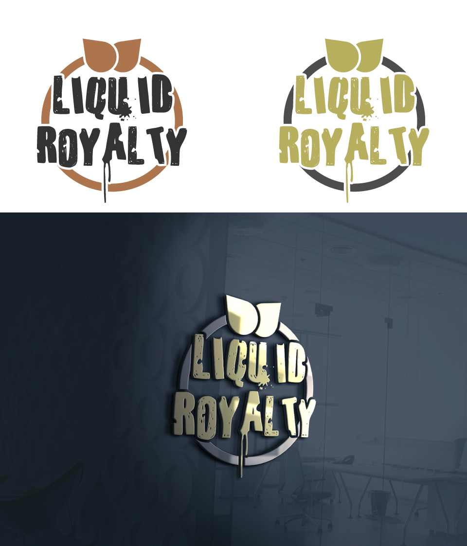 Logo Design by Impressive Solutions for Liquid Royalty | Design #13337185