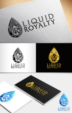 Logo Design by nivleik for Liquid Royalty | Design: #13332357