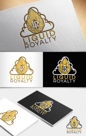 Logo Design by nivleik for Liquid Royalty | Design: #13406225