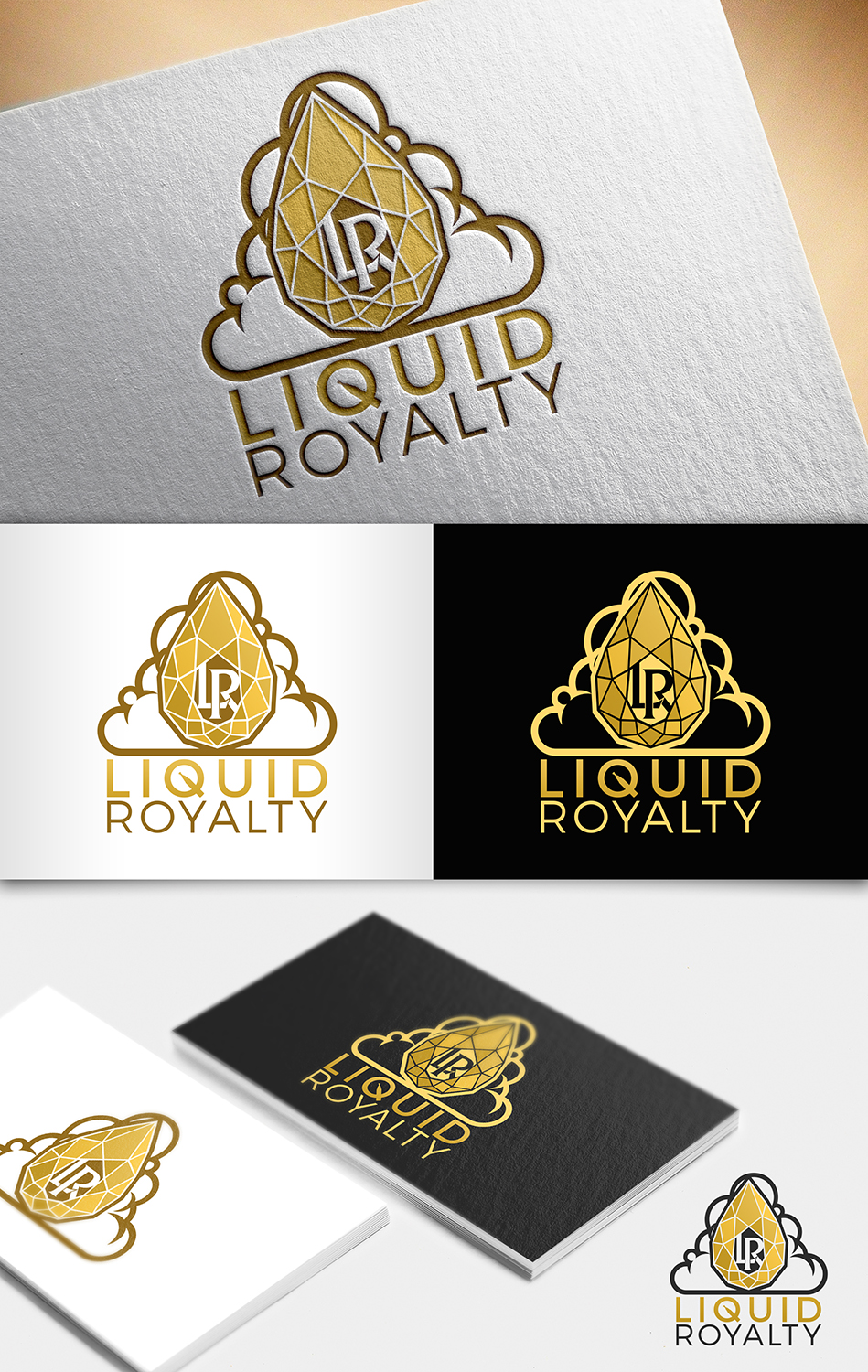 Diseño de Logo por nivleik para Liquid Royalty | Diseño #13408570