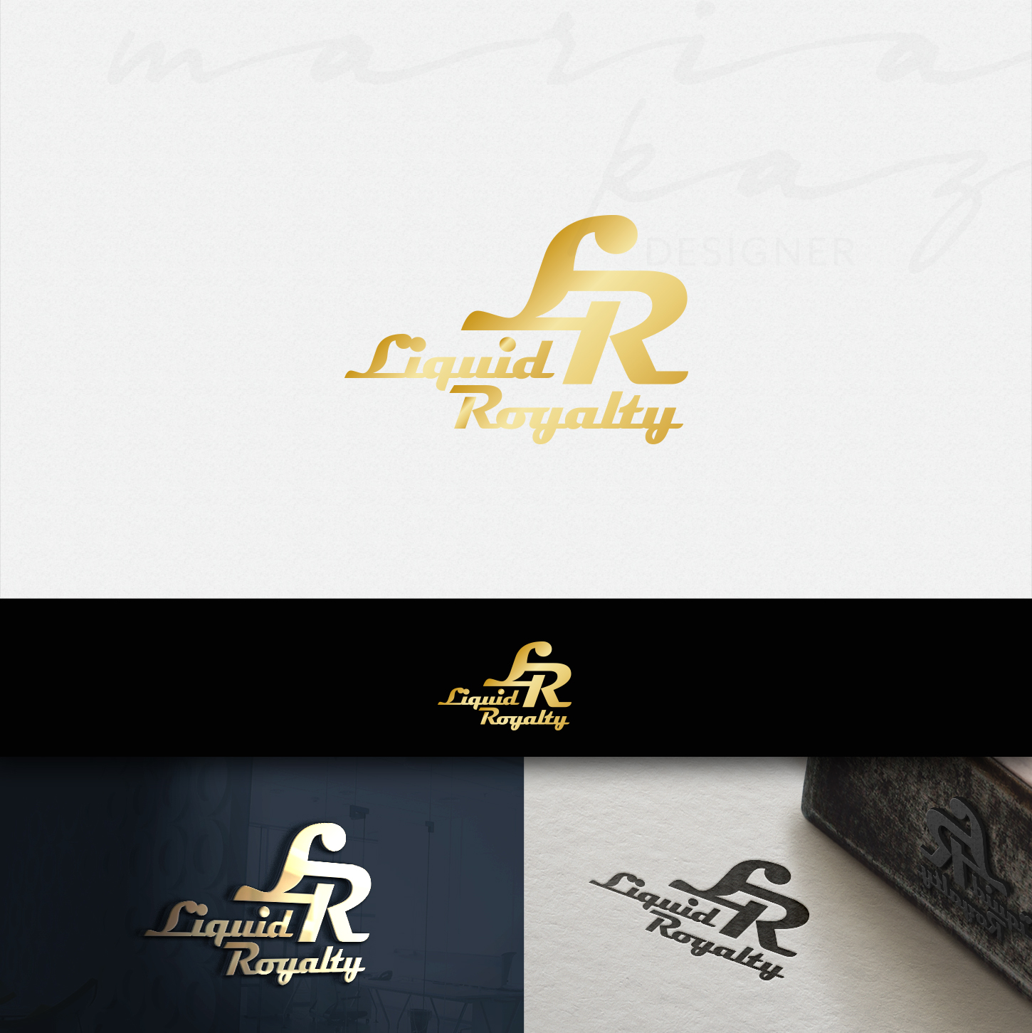 Logo-Design von maria-kaz für Liquid Royalty | Design #13444193