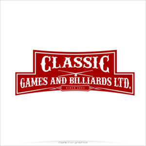 Logo Design by vladst2004 for Classic Games and Billiards | Design: #13334708