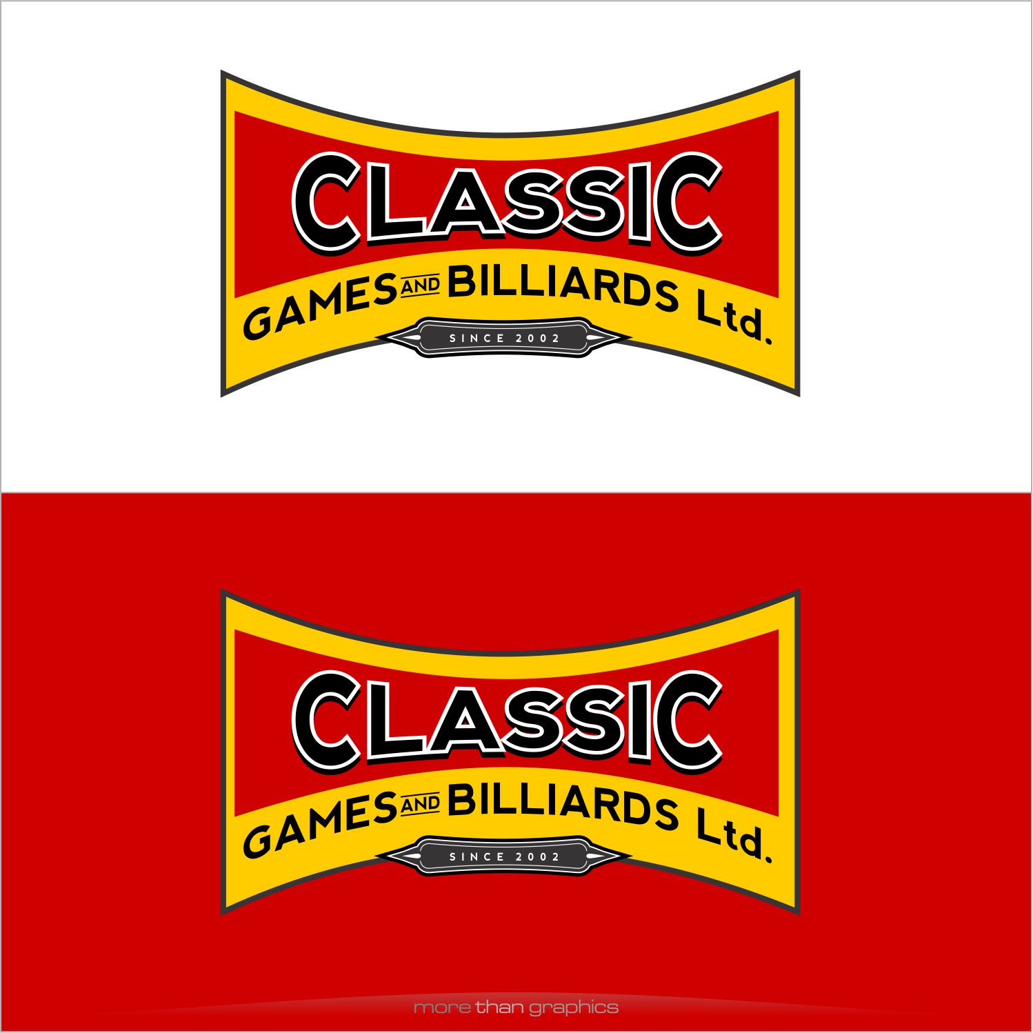 Logo Design by vladst2004 for Classic Games and Billiards | Design #13380868