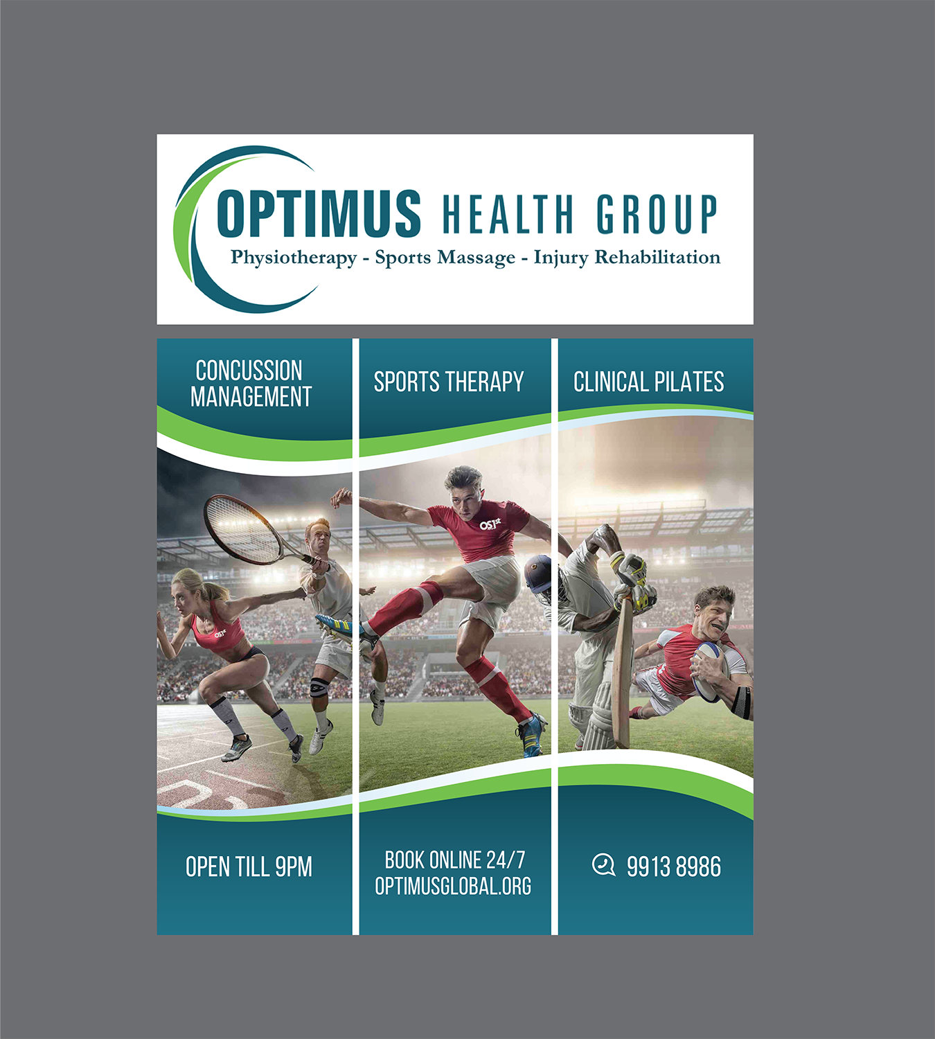 Grafik-Design von alex989 für Optimus Health Group | Design #13820904