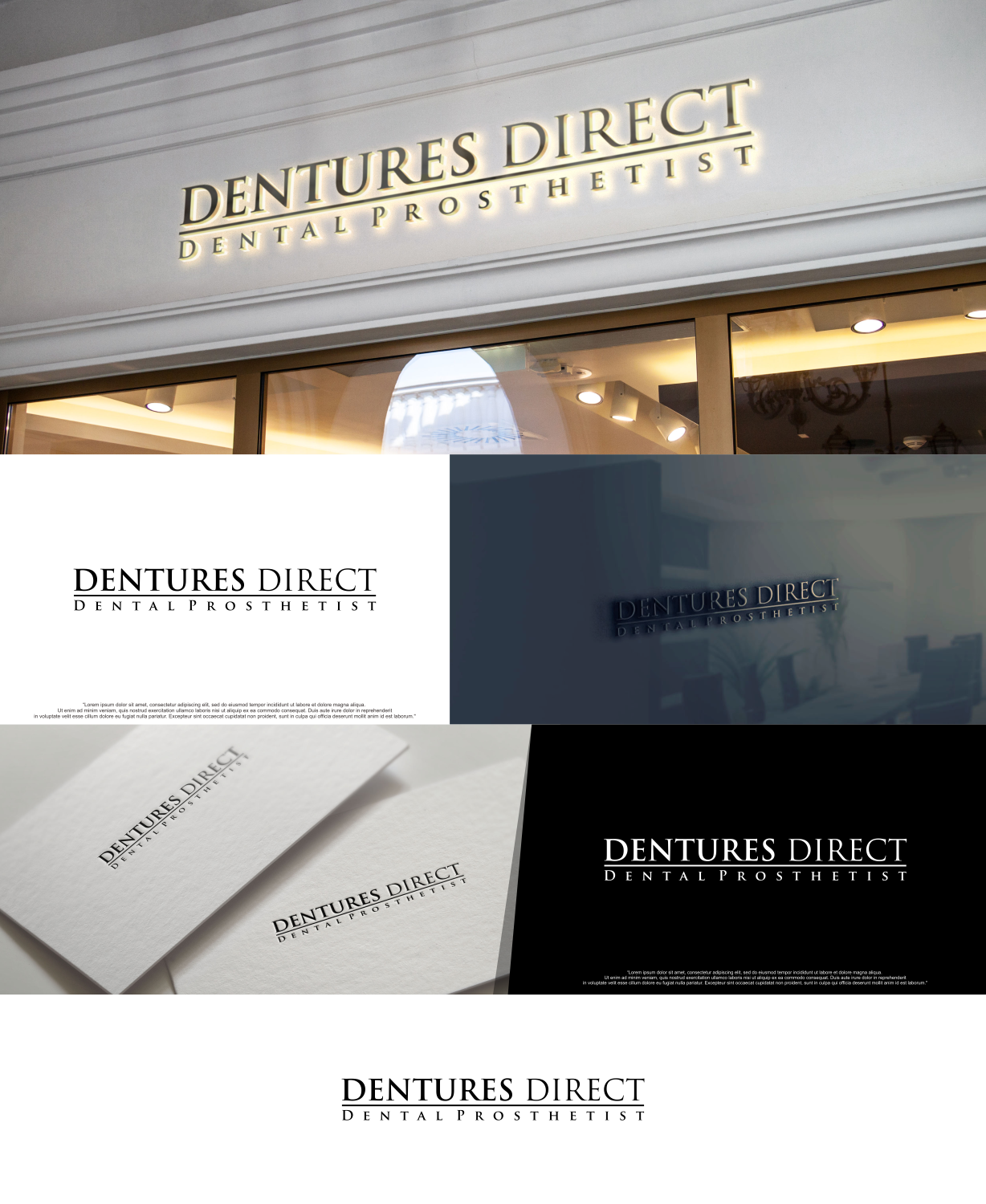 Logo-Design von kokiedan87 für Dentures Direct | Design: #13485232