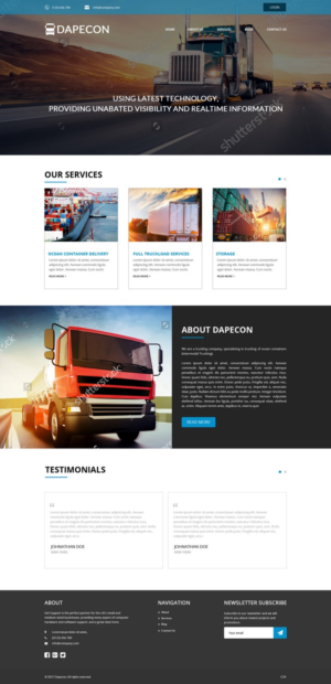 Web Design by pb for Dape Consulting Inc | Design: #13372175