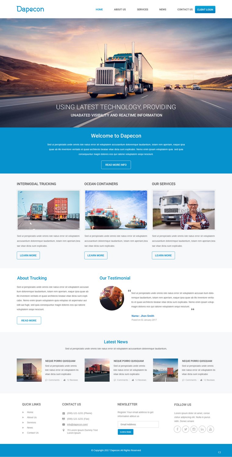 Web Design by pb for Dape Consulting Inc | Design #13372188