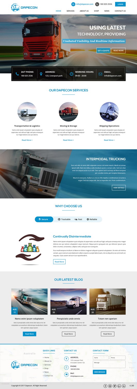 Web Design by pb for Dape Consulting Inc | Design #13372194