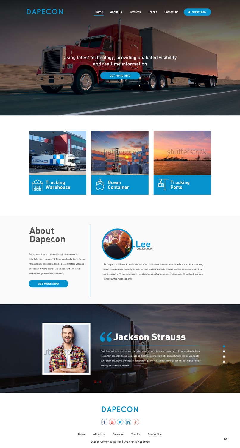 Web Design by pb for Dape Consulting Inc | Design #13379802