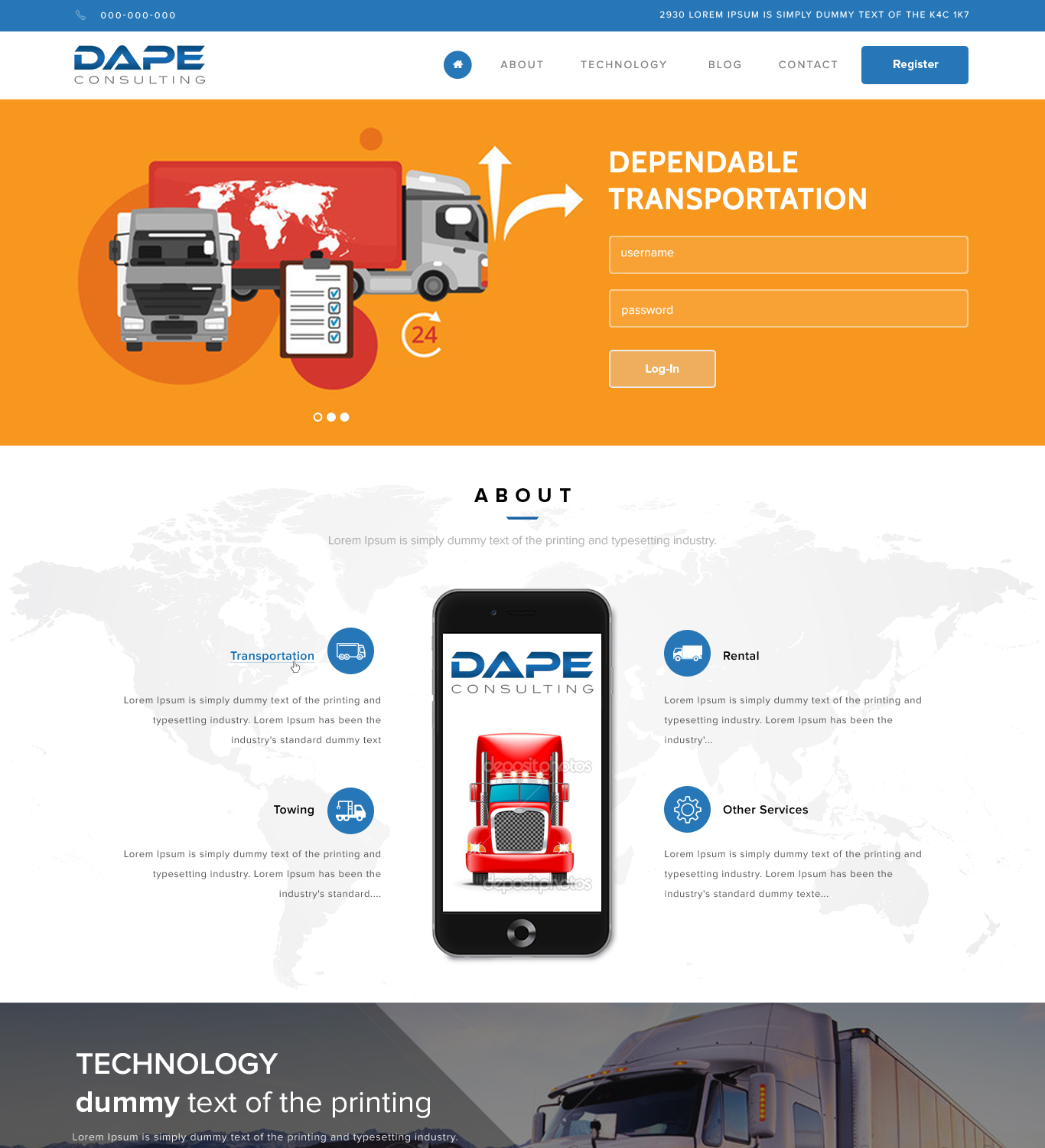 Web-Design von Sujit Banerjee für Dape Consulting Inc | Design #13370369