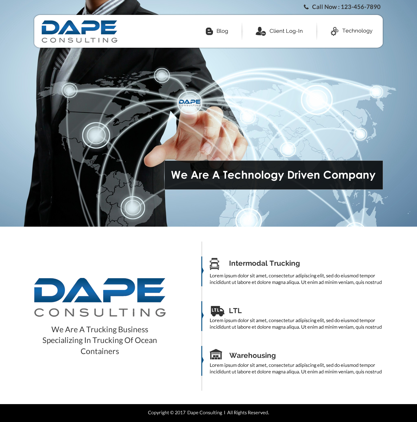 Web Design by Sbss for Dape Consulting Inc | Design #13384672